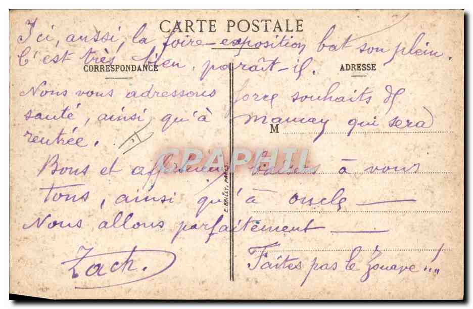 Soldats en tenue d'Algérie — caricature humoristique — E.B. Paris — Reverso
