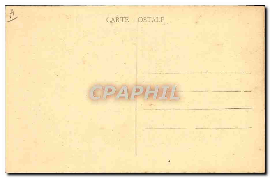 CPA Folklore Jeune homme bigouden — Verso