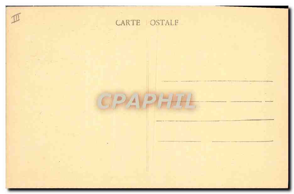 CPA Folklore Jeune homme bigouden — Verso