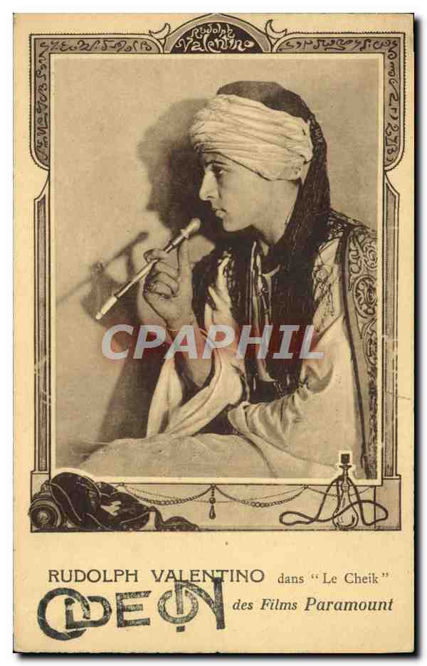 CPM Cinema Rudolph Valentino Le Cheik Films Paramount 
