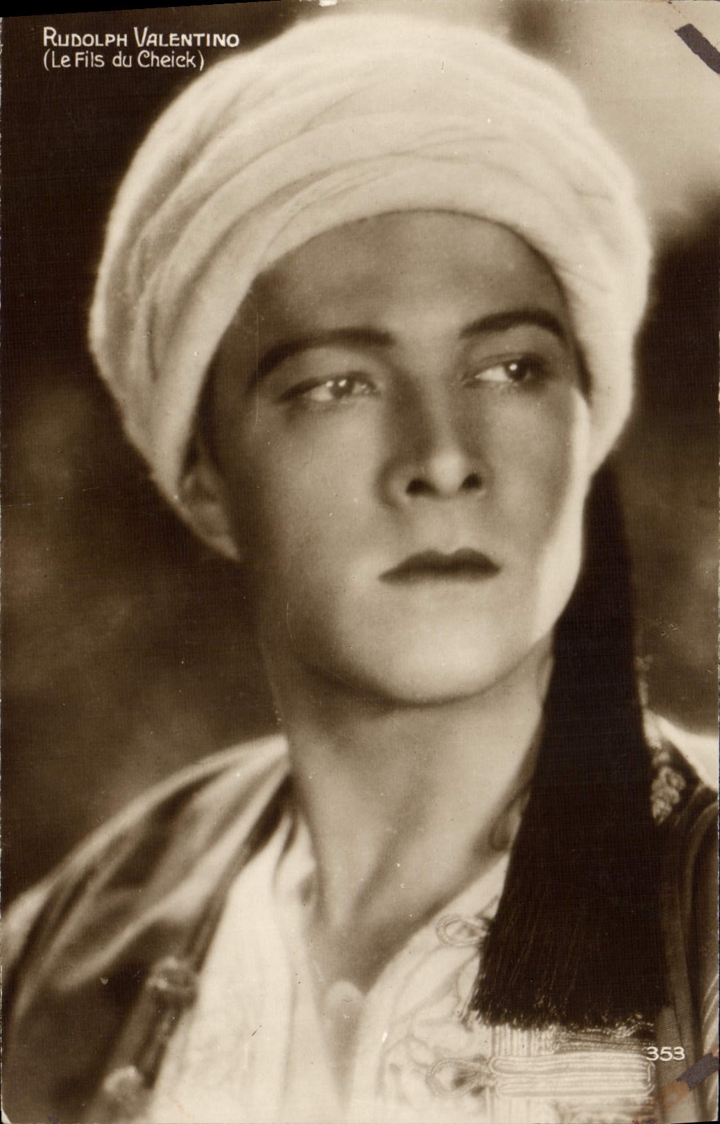 CPM Cinema Rudolph Valentino Le Fils du Cheick 
