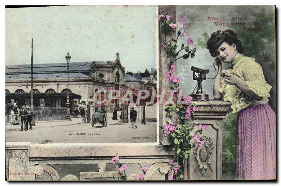 NANCY - La Gare — Imprimerie Révois, n°16