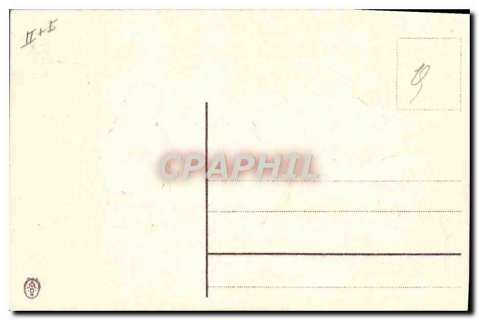 CPA Fantaisie Telephone Poussins  — Rückseite