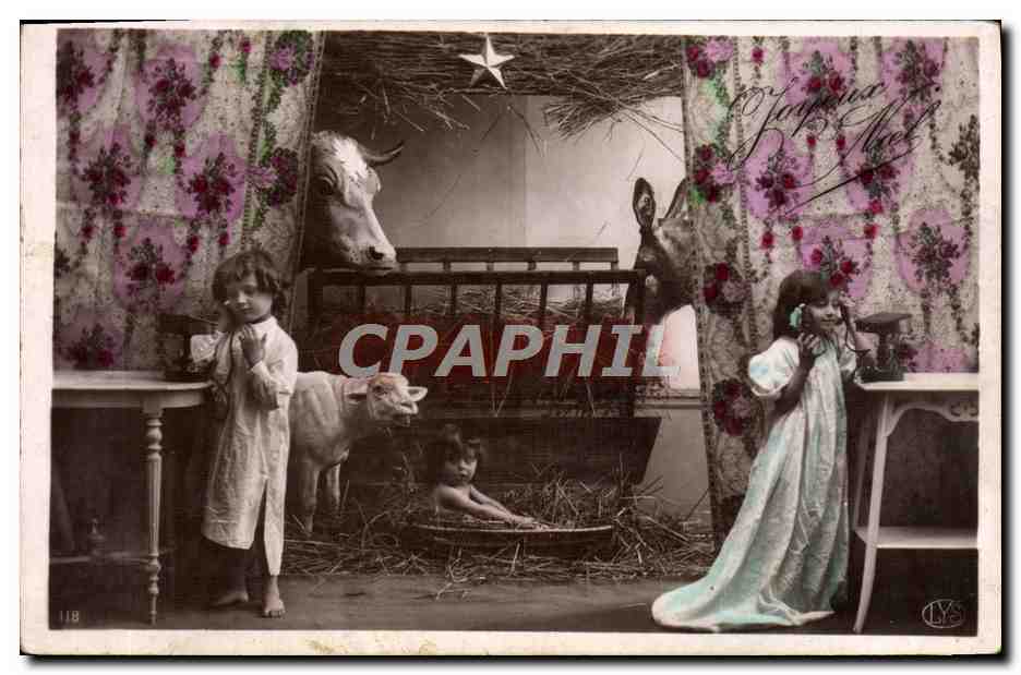 CPA Fantaisie Telephone Enfants