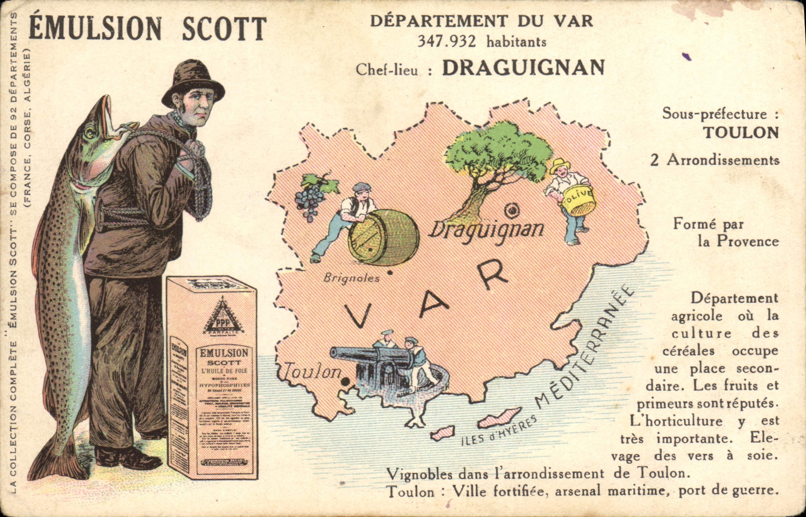 Département du Var — Draguignan — Émulsion Scott