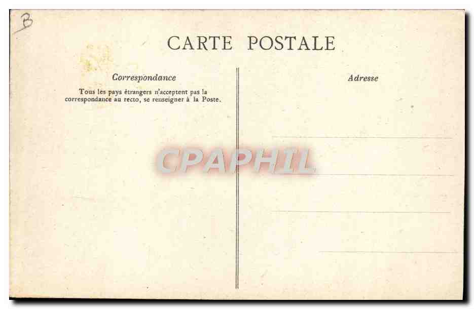 CPA Carte geographique Chocolaterie d'Aiguebelle Aisne Chateau de Coucy — Rückseite