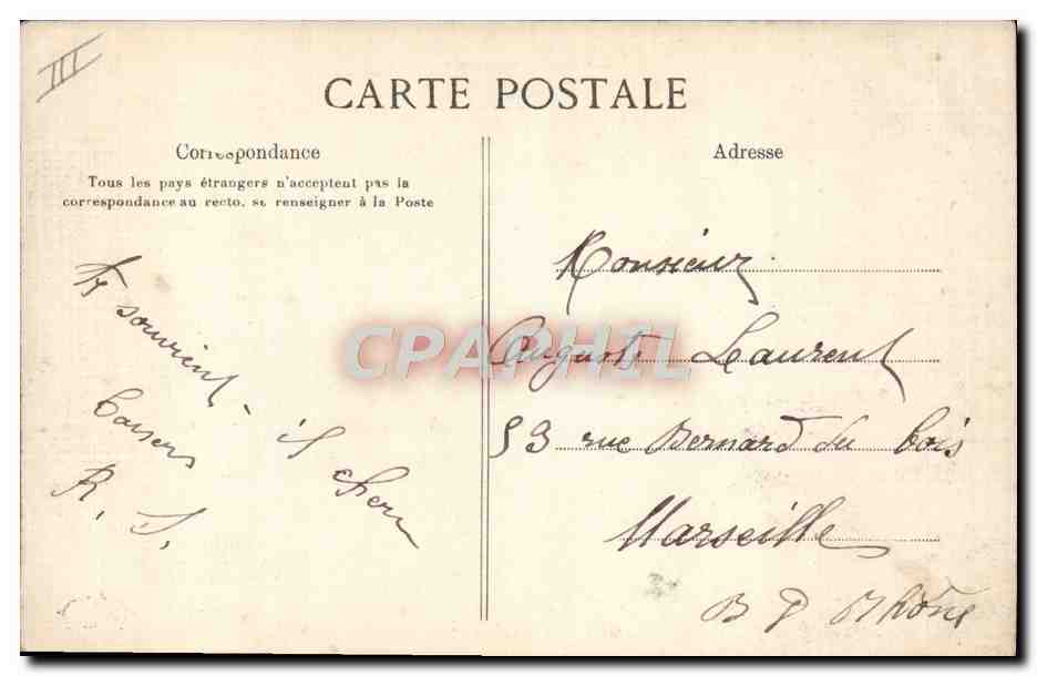 CPA Folklore Scene de jalousie Soldat Militaria — Verso