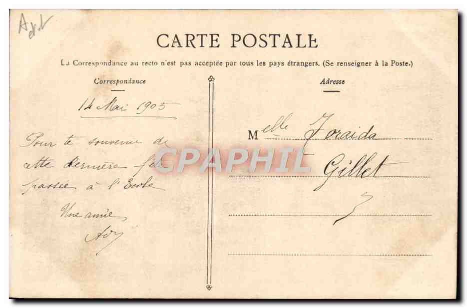 Scène de moissonnage — Montagne — Éditeur non visible — Verso