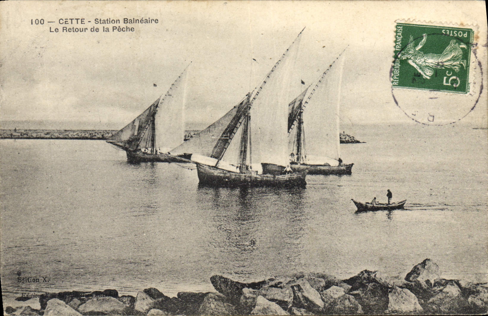 CETTE - Station Balnéaire — Le Retour de la Pêche — Édition X