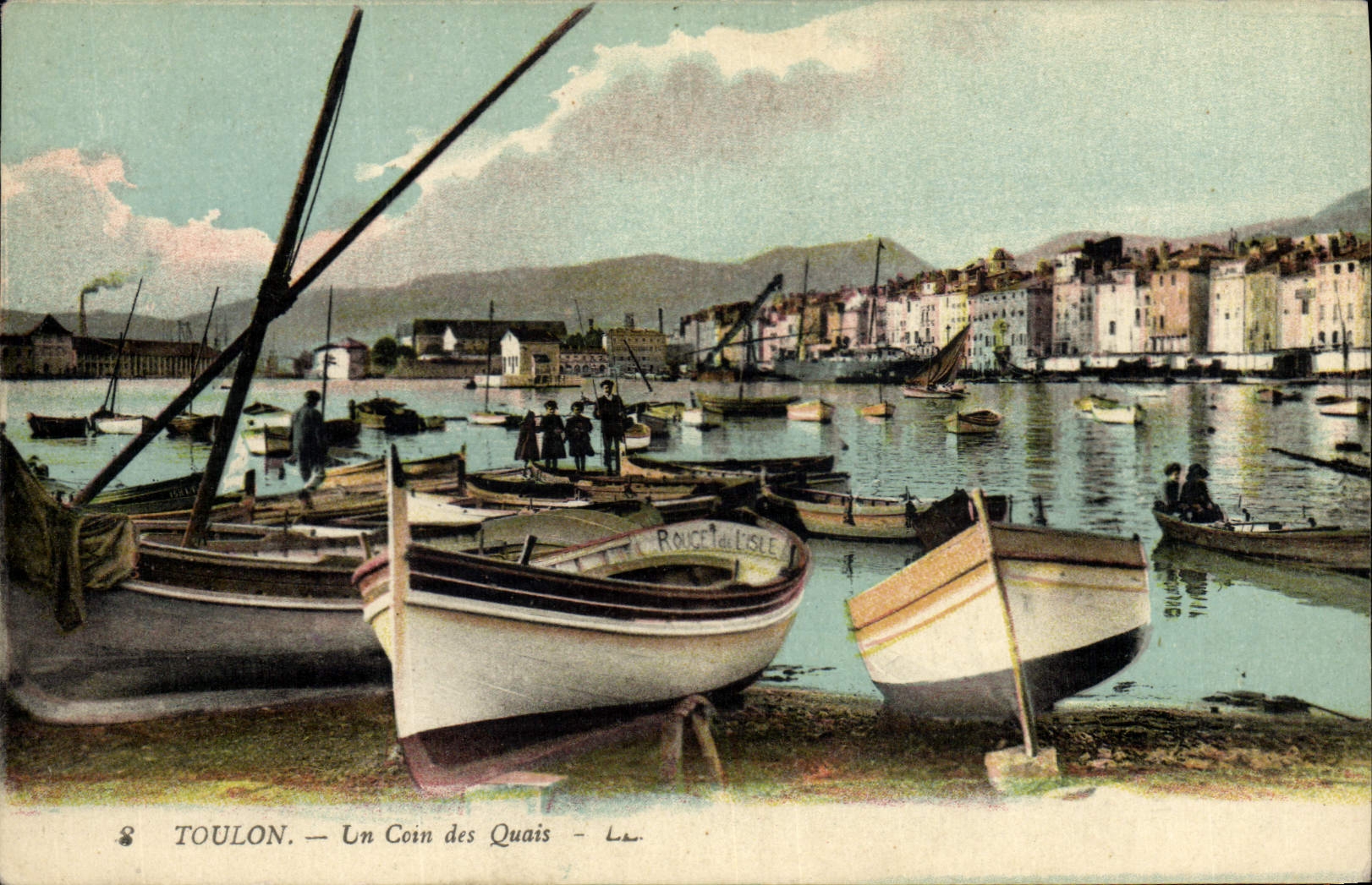 Toulon — Un Coin des Quais — L.L.