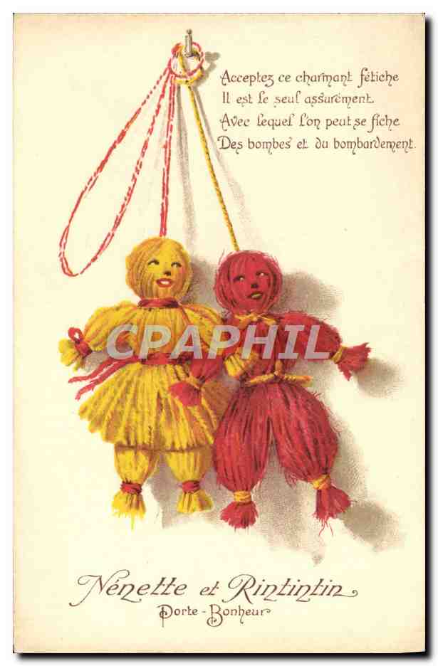 Nenette et Rintintin — Porte-Bonheur — Imp. Mod. Joubert, Paris