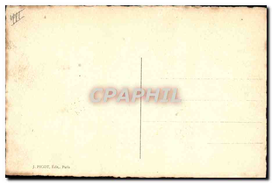 CPA Fantaisie Fer a cheval Muguet  — Back