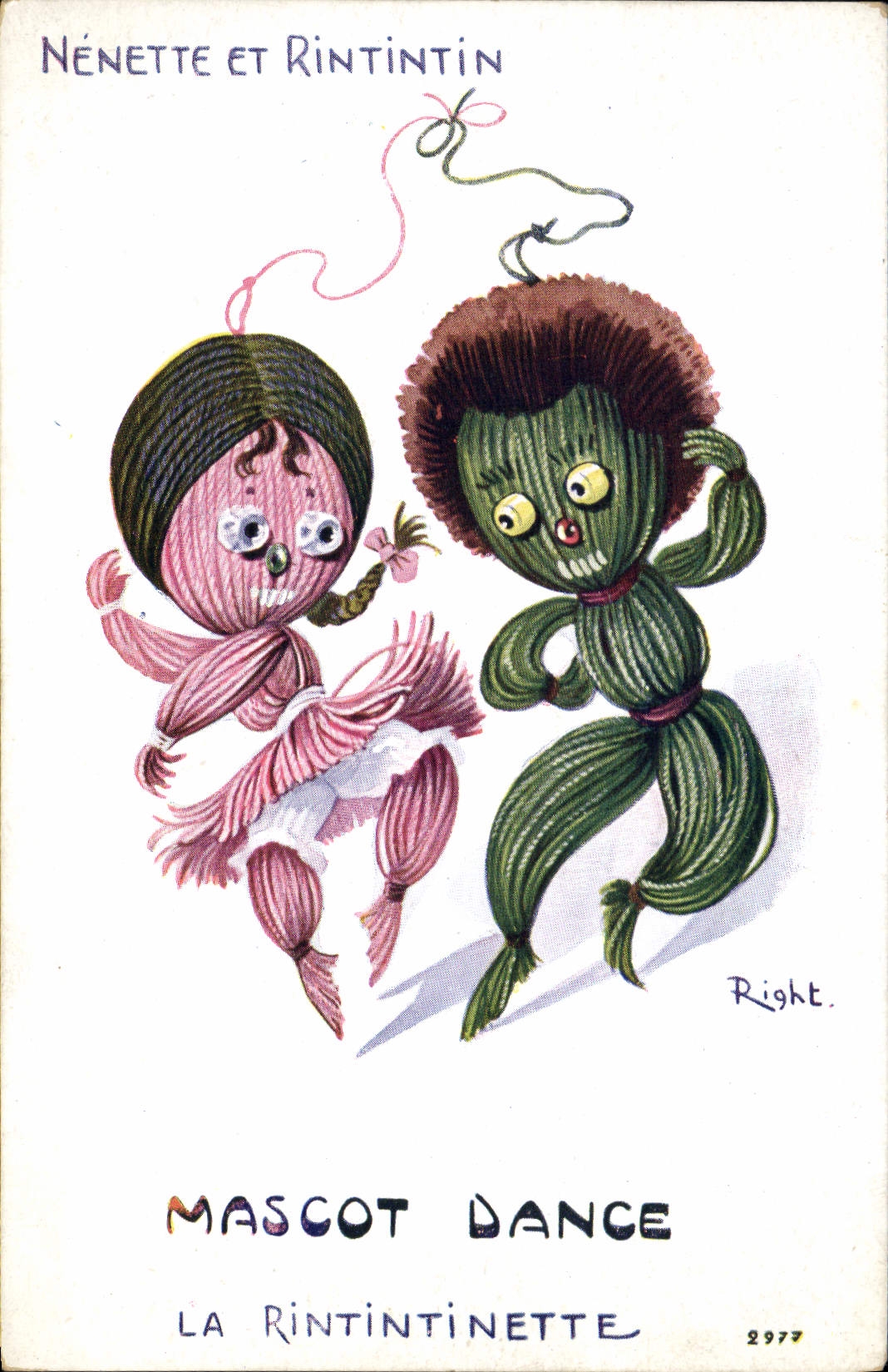 Nénénette et Rintintin — Mascot Dance — édition Right, n° 2977