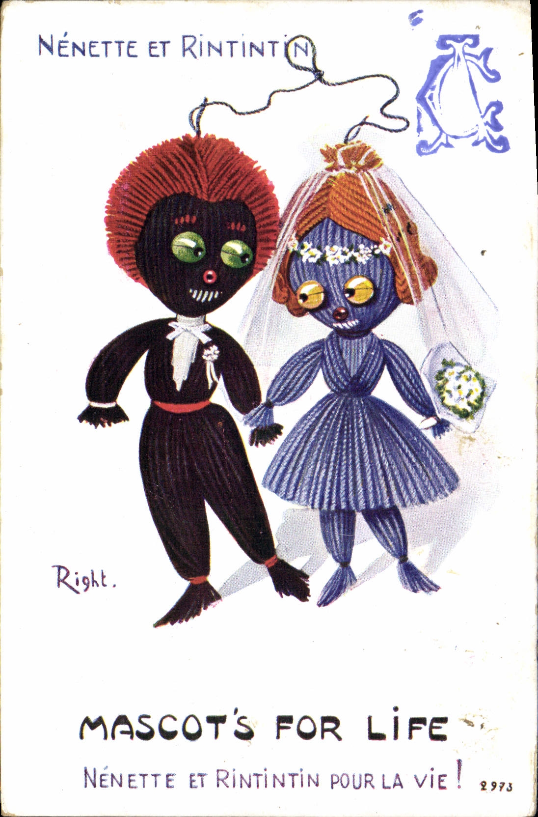 Nénénette y Rintintin — matrimonio — Right, n° 2973