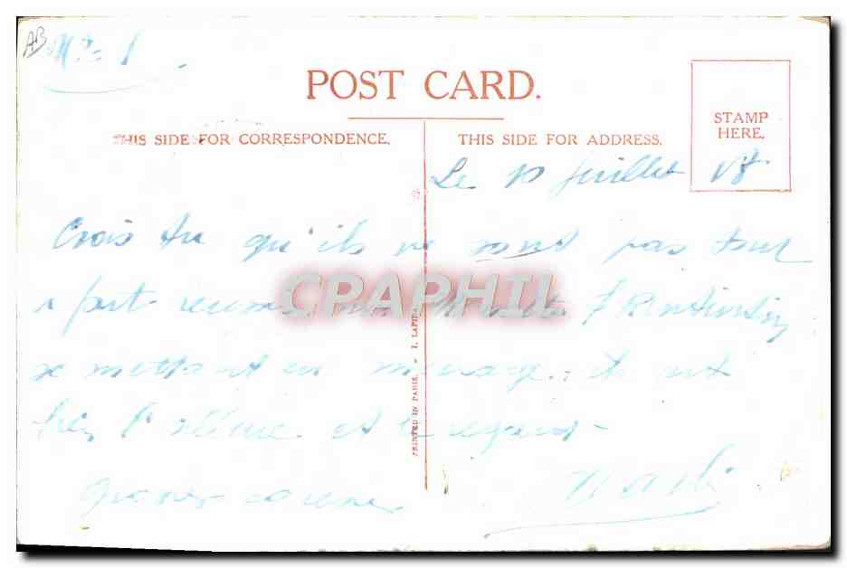 Nénénette y Rintintin — matrimonio — Right, n° 2973 — Reverso