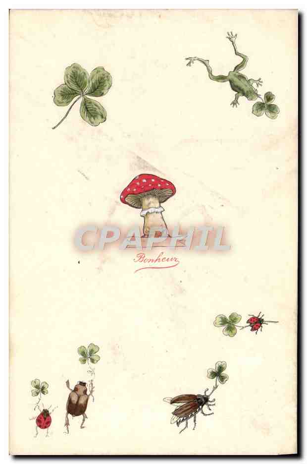 Kikker, schimmel en insecten — Benheure — uitgever Benheure, n° III