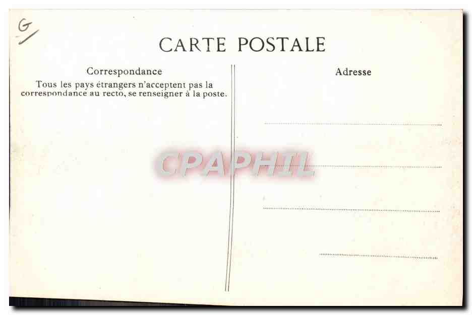 CPA La greve des postiers La foule patientant devant un bureau de poste TOP — Rückseite