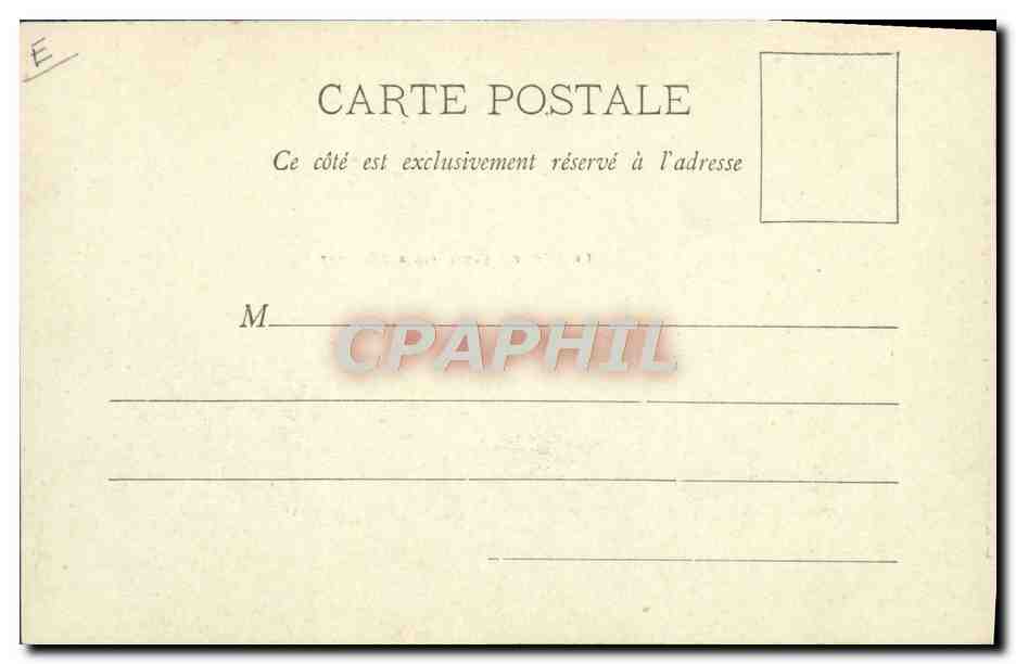 CPA Militaria Le defile Cavalerie et aerostat TOP — Rückseite