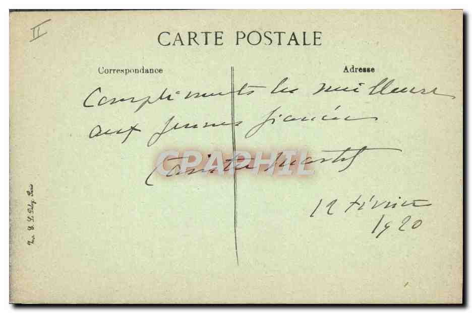 CPA Militaria Au nom de France Belgique Mme Christie Martel La Muse des armees  — Rückseite