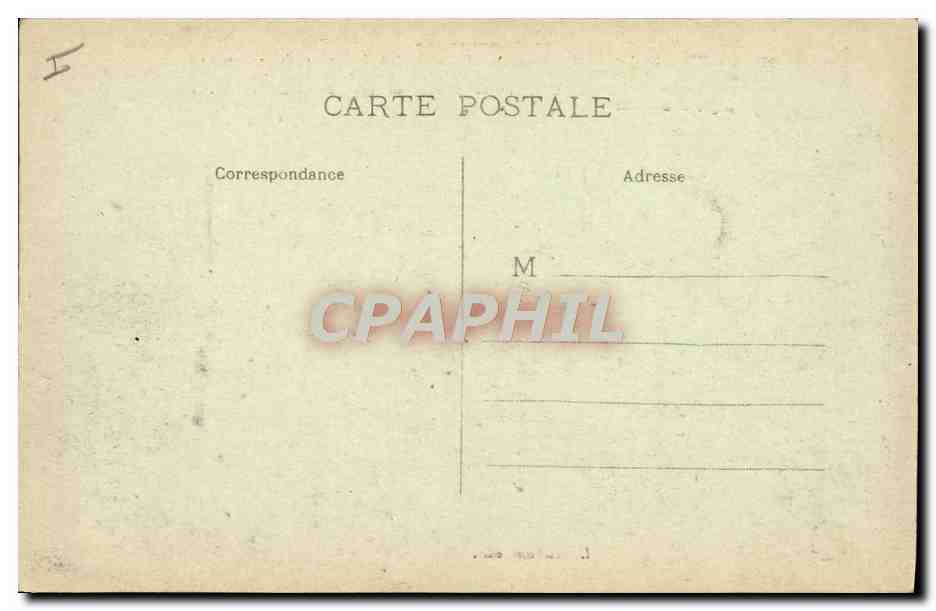 La Ferme d'Alger — Explosion d'une mine allemande le 30 décembre 1914 — L. Michaud, édit. — Reverso
