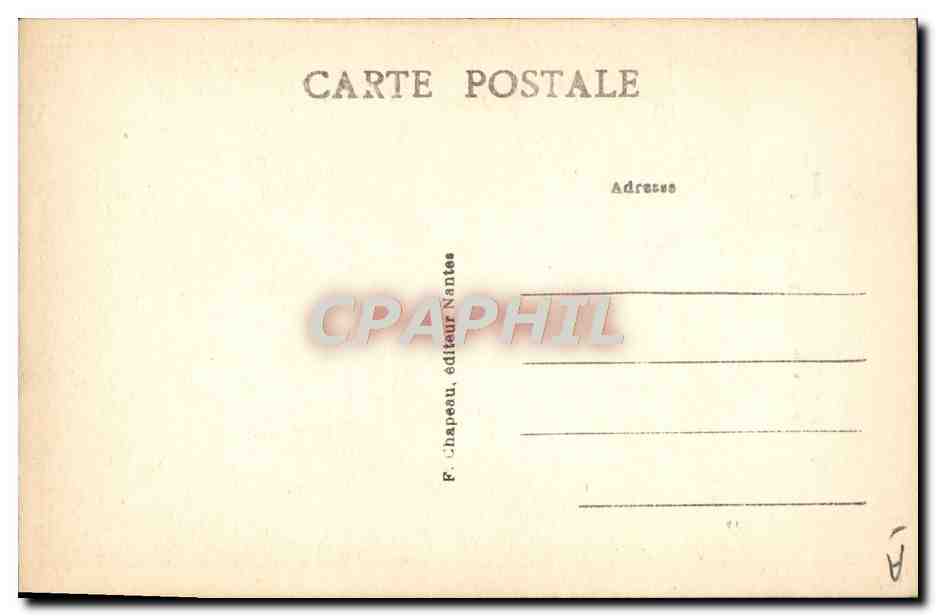 CPA Folklore Bretagne vers 1840 Femmes d'Escoublac — Verso
