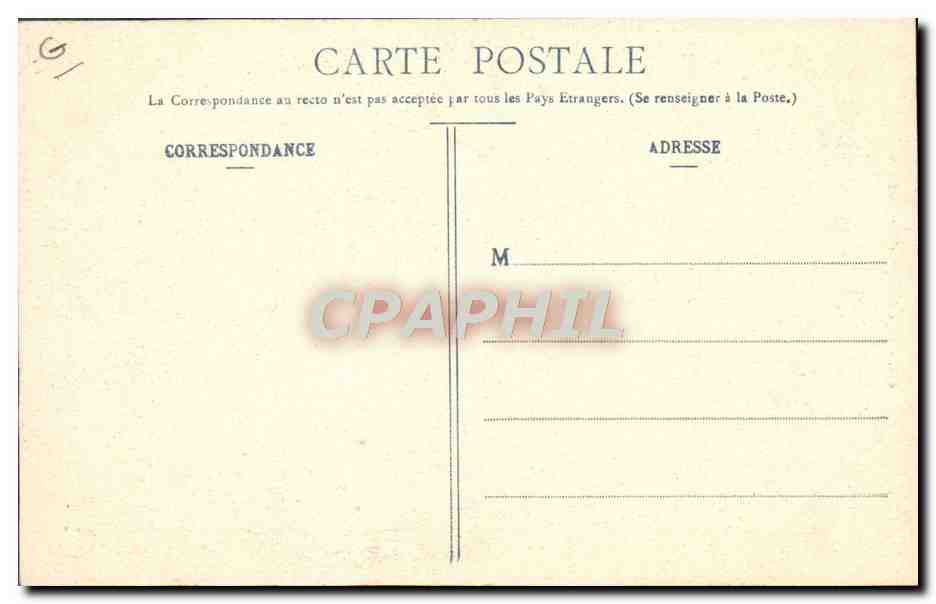 Type van een Savoyarder Boer — 971 — Uitgever CR — Achterkant