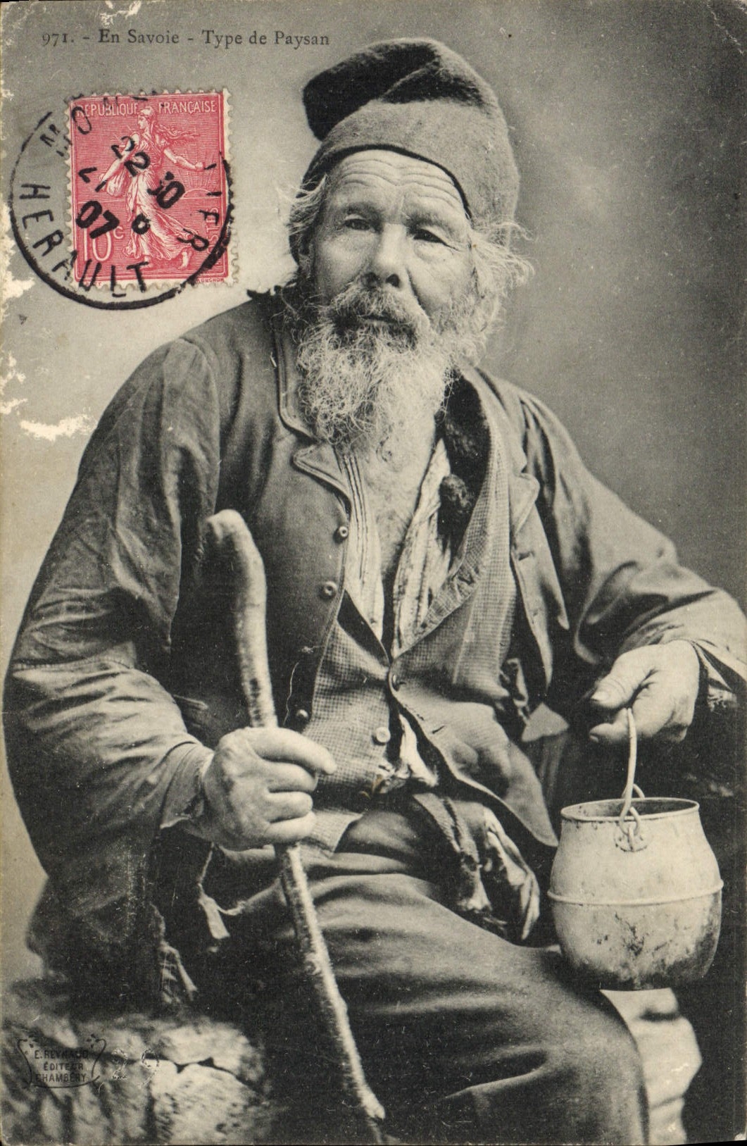 In Savoie - Type Boer — Uitgever E. Revérend, n° 971