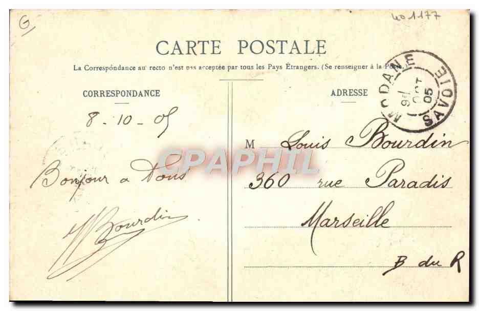 Savoyarder boer — Type Savoyarder boer — n° 971 — Achterkant