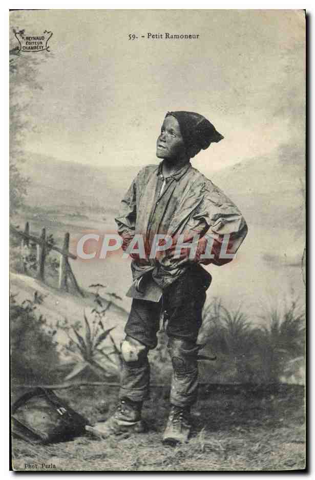 CPA Folklore Enfant Petit ramoneur 