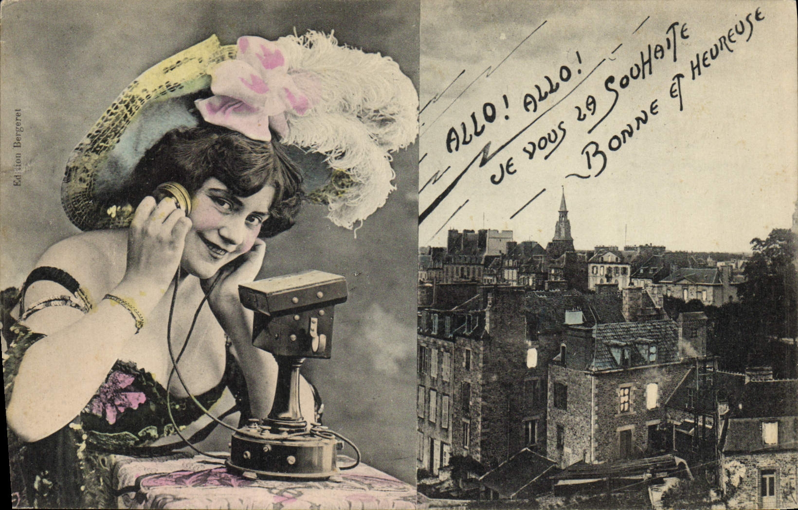 Je vous souhaite bonne et heureuse - Édition Bergerel