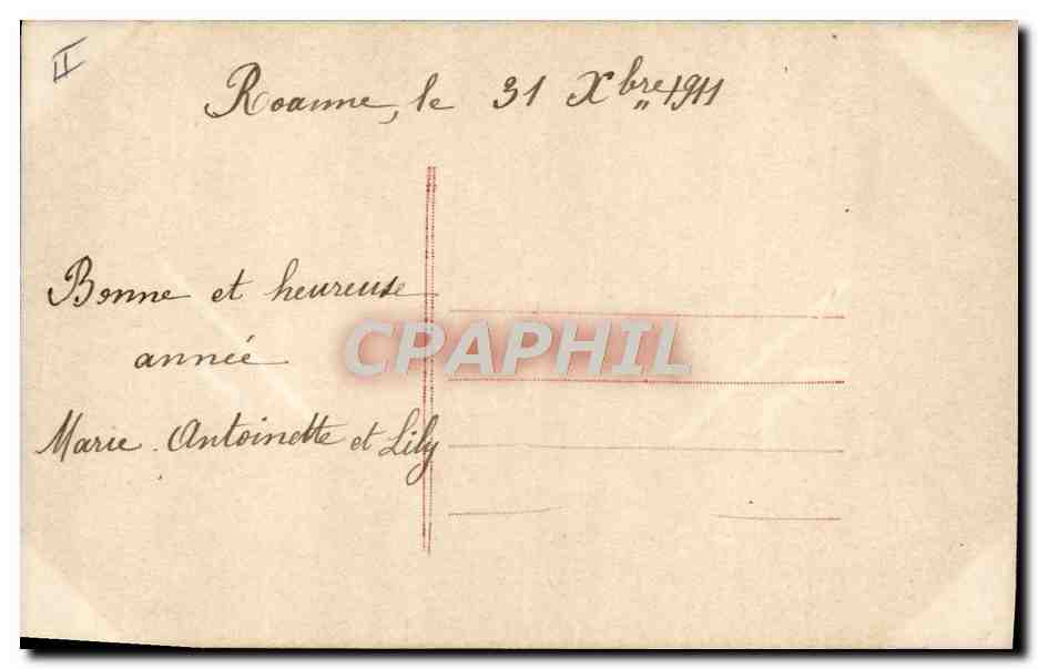 CPA Fantaisie Telephone Enfant — Rückseite