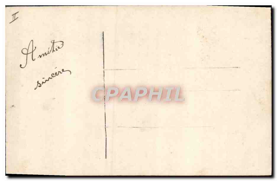 CPA Fantaisie Telephone Homme — Verso
