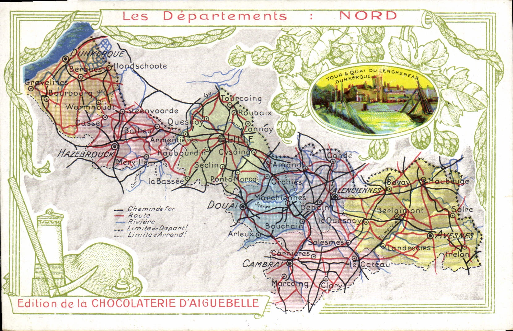 Les Départements : NORD — Édition de la Chocolaterie d'Aiguebelle