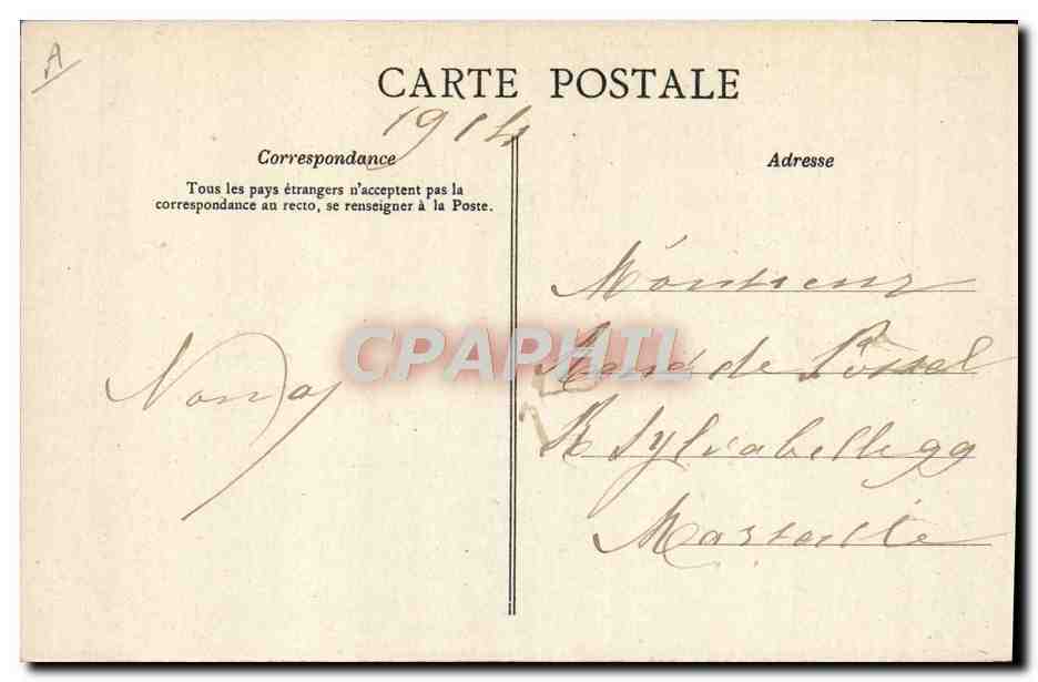 Les Départements : NORD — Édition de la Chocolaterie d'Aiguebelle — Verso