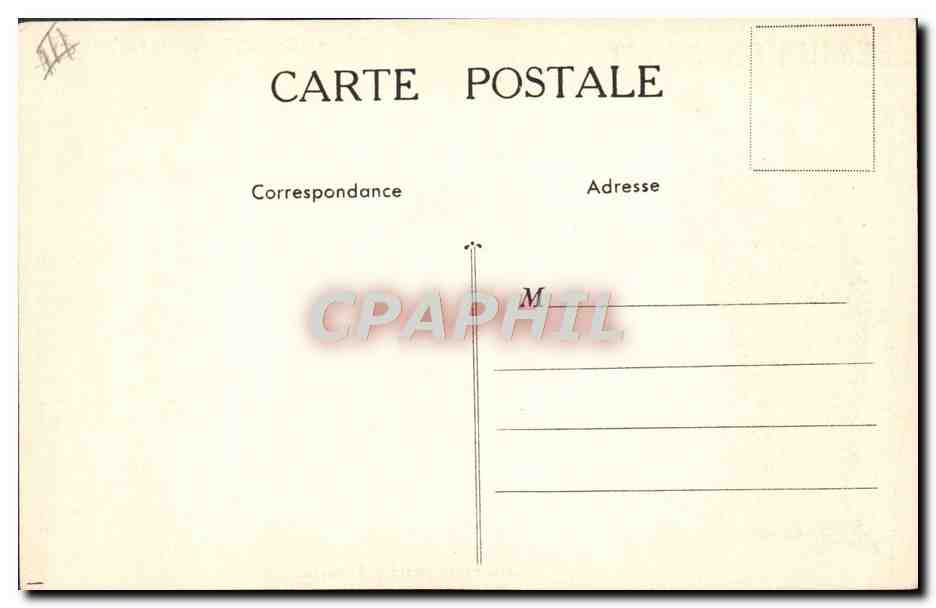 Departamento de la Yonne — Emulsión Scott — Editor no visible — Reverso