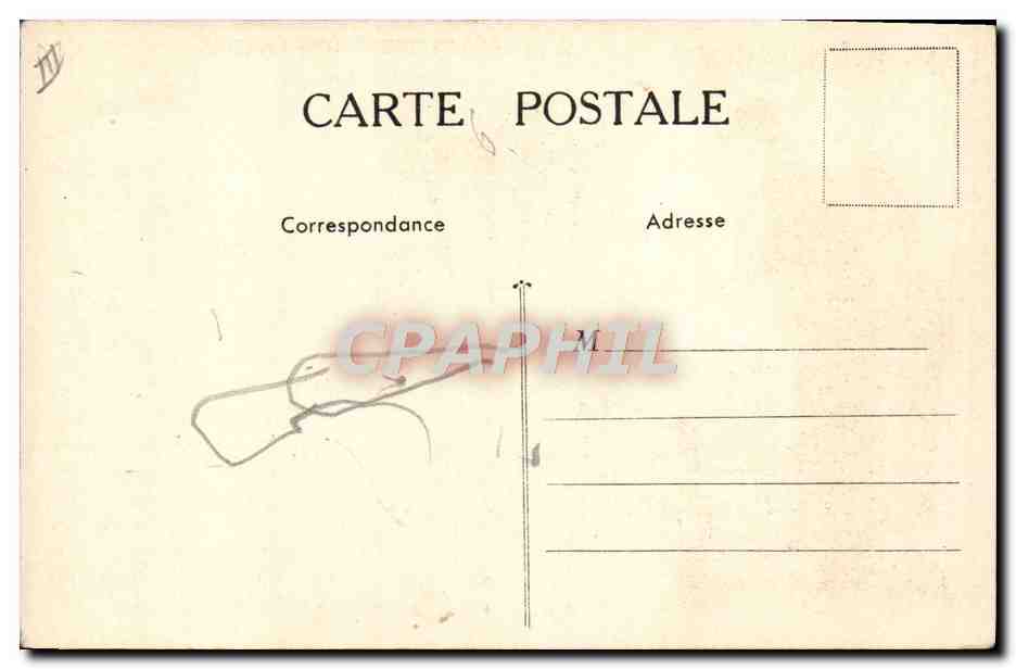 Departamento de Landes — Emulsión Scott — Editor no visible — Reverso
