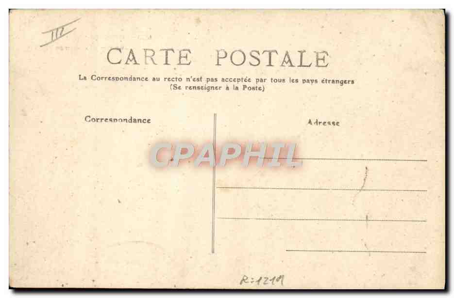 CPA Folklore Aux Champs  — Rückseite