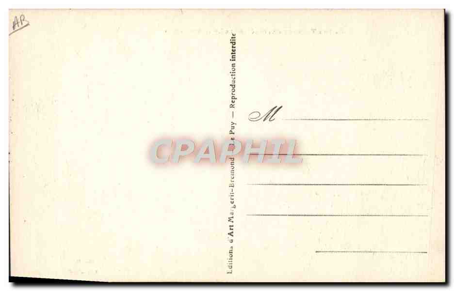 CPA Folklore les travaux champetres le laboureur — Back