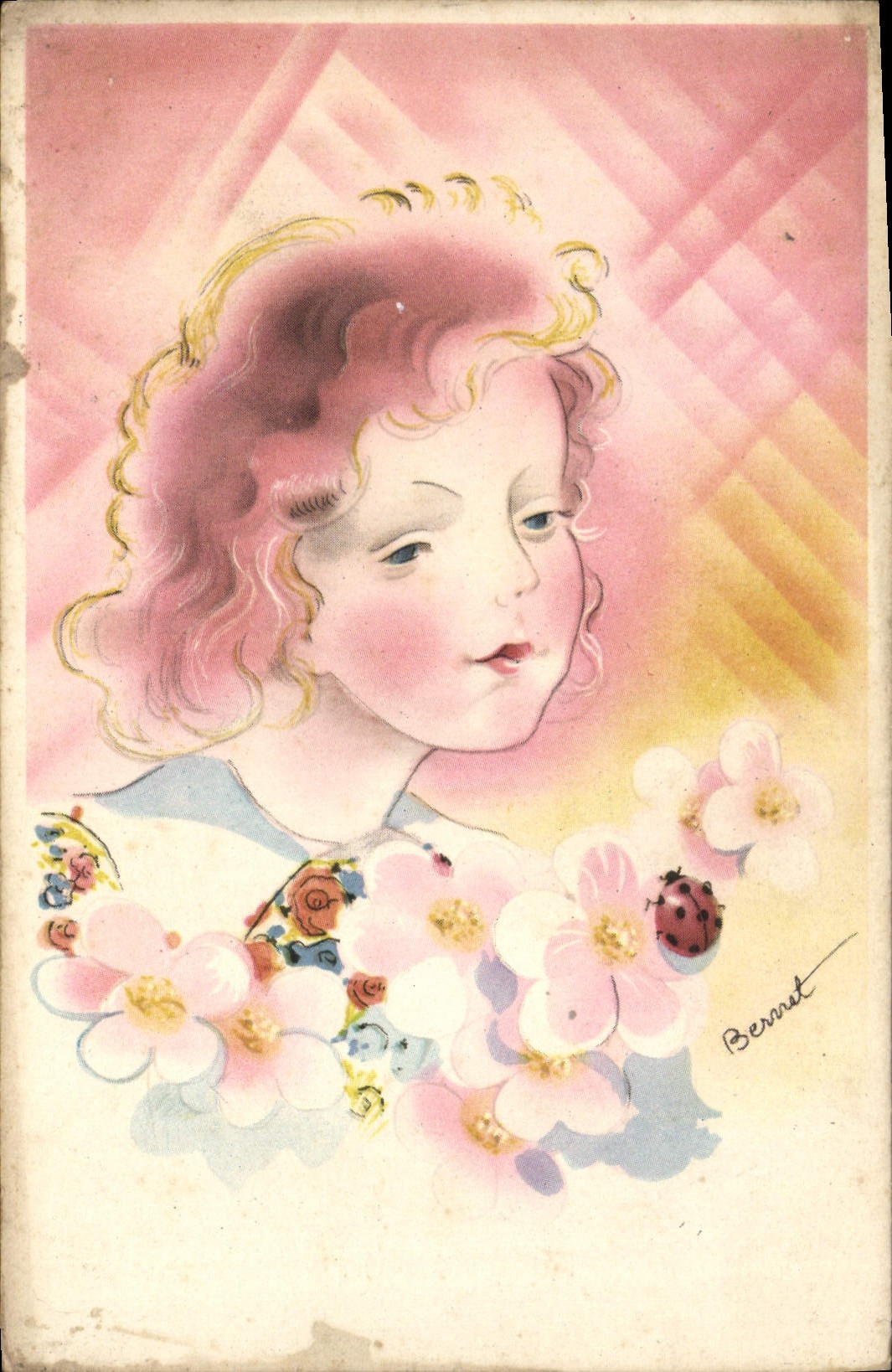 CPA Fantaisie Illustrateur Enfant