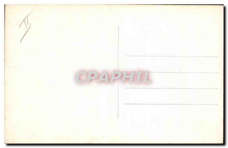 CPA Fantaisie Elephant Fer a cheval Pingouin Cochon Porc Chein  — Rückseite