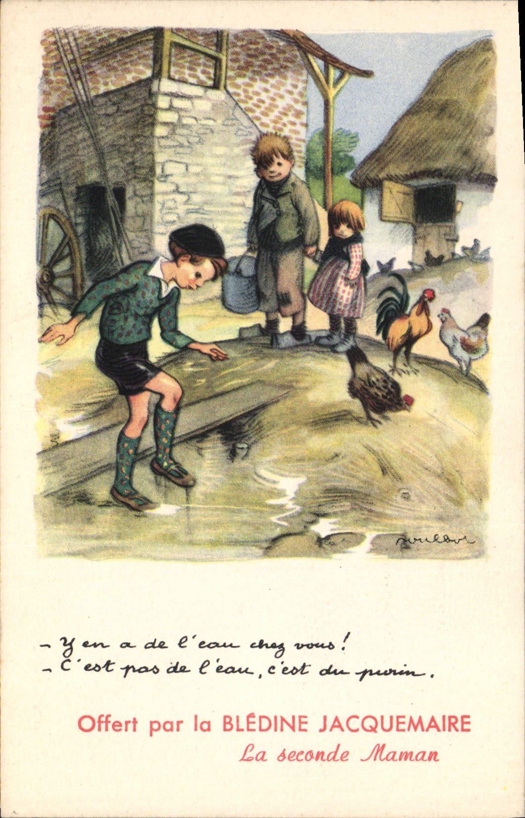 CPA Fantaisie Illustrateur Poulbot 