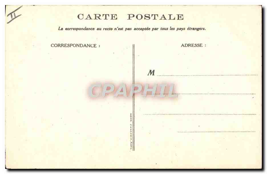 CPA Fantaisie Illustrateur Poulbot Victor Hugo Les Miserables Elephant — Back