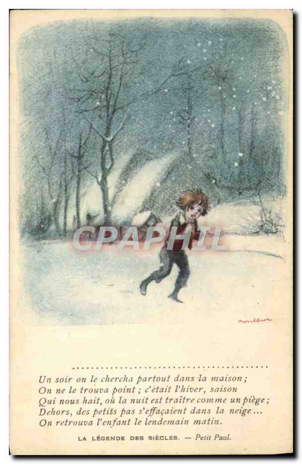 CPA Fantaisie Illustrateur Poulbot 