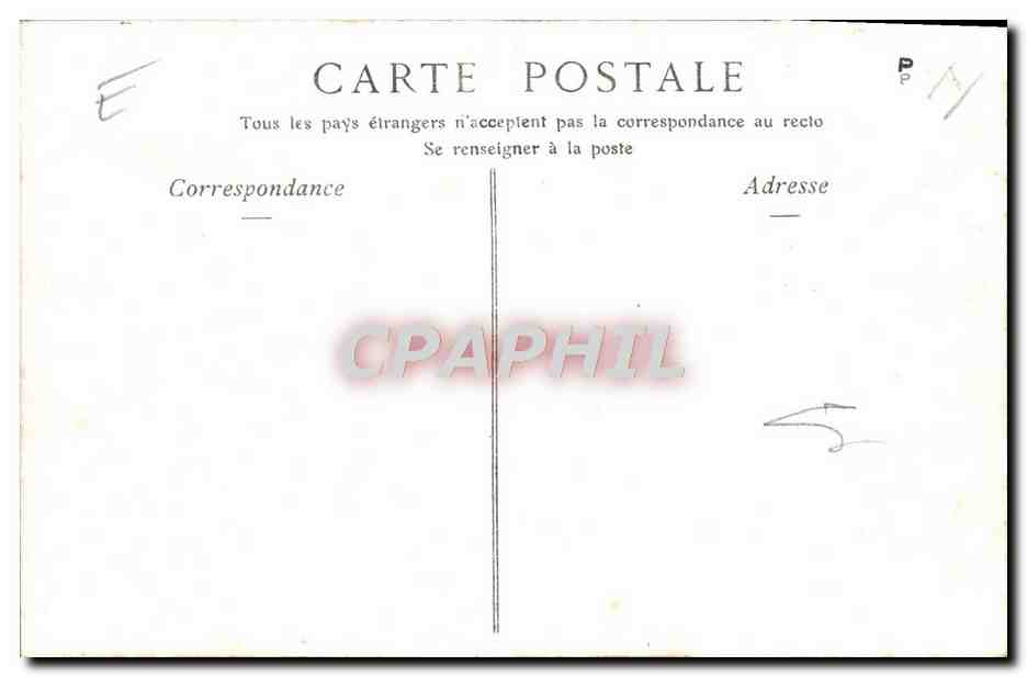 CPA Paris 1er Mai 1906 La place du Chateau d'eau et les barrages des dragons au premier plan Reporters et photographes — Rückseite