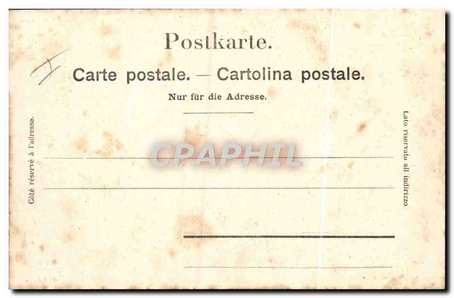 Le Stand de Cabrié (Société mixte de Tir) - Corvée militaire — Gilicrè Labadie, n°24 — Verso