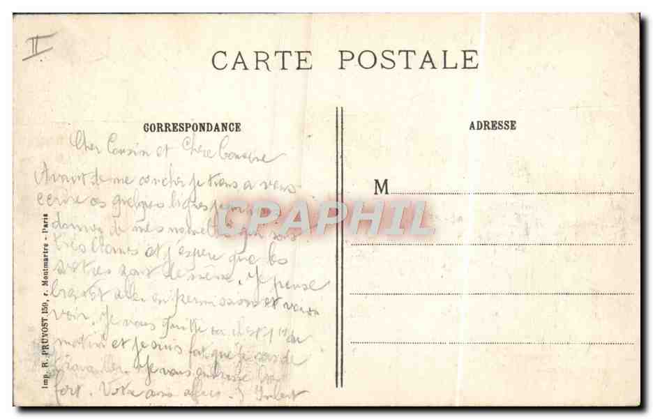 Victoire de Champagne — Exposition de canons et matériel de guerre pris aux Allemands — R. P. Paris — Reverso