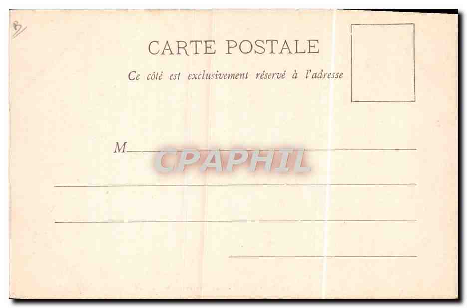 Le Pont Birago - Les Officiers Étrangers — Phototypie A. Berguret et Cie, Nancy — Verso