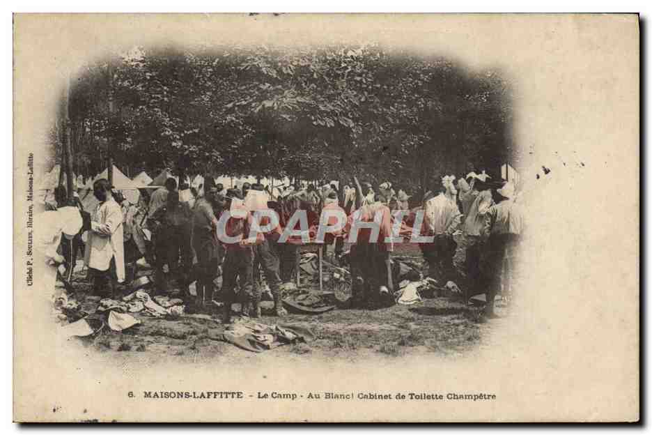 MAISONS-LAFFITTE - Le Camp - Au Blanc! Cabinet de Toilette Champêtre