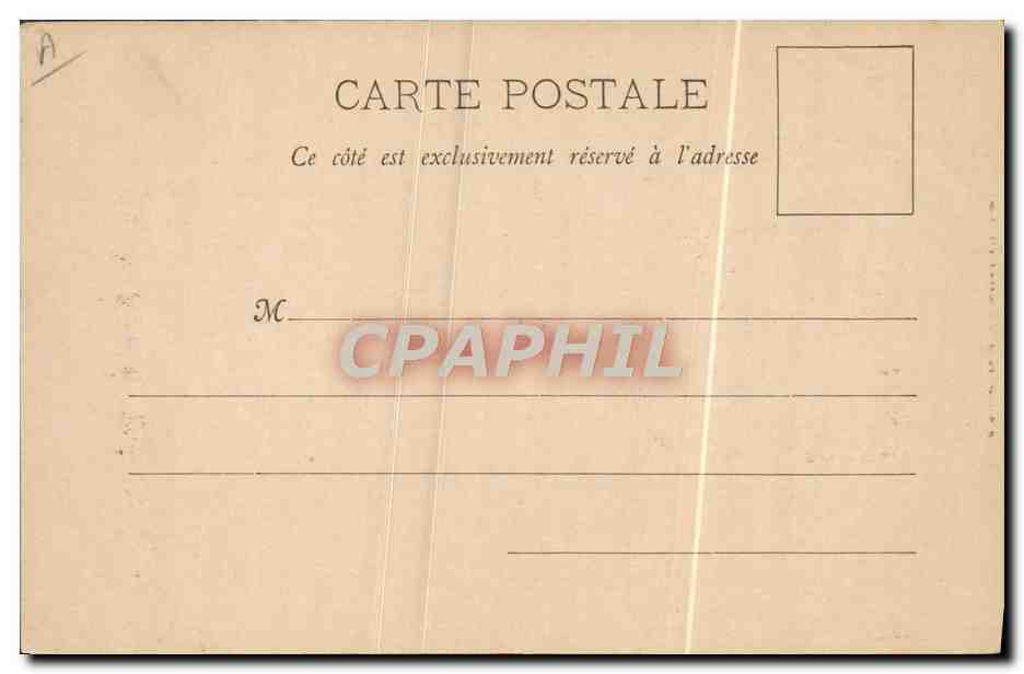 La Grand'Halte — scène de campement militaire — cliché de Jumelle H. Bullenl, phototypie A. Bergueret et Cie, Nancy — Verso