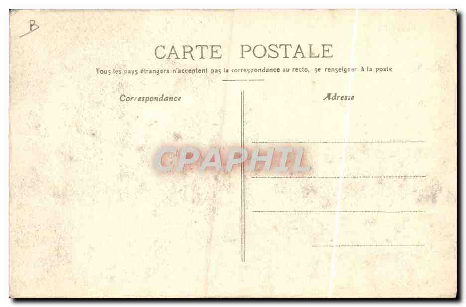 Grandes Manœuvres 1909 — L'Artillerie de la brigade - Pièces... feu! — En Bourbonnais — Verso